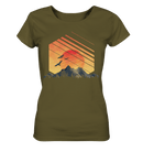 Sonnenuntergang Berge - Ladies Organic Shirt - Objectzz