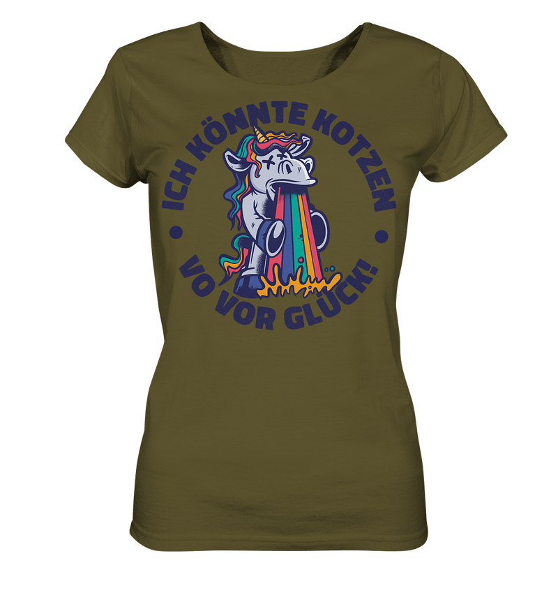 Einhorn Kotzen - Ladies Organic Shirt - Objectzz