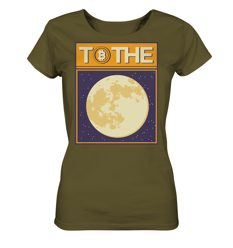 to the Moon - Ladies Organic Shirt - Objectzz