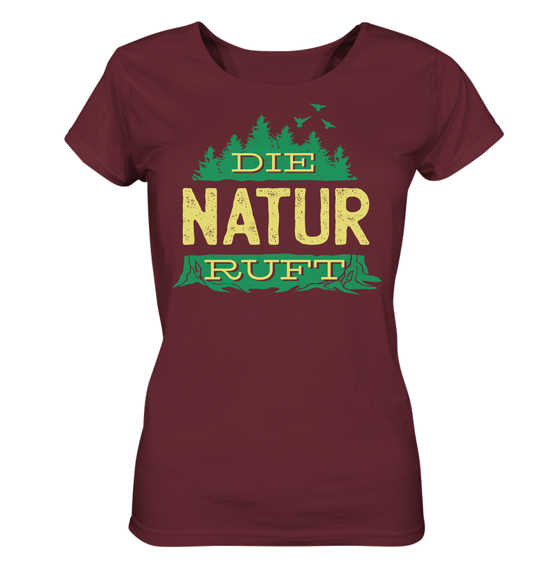 Die Natur ruft - Ladies Organic Shirt - Objectzz