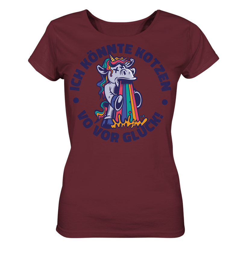 Einhorn Kotzen - Ladies Organic Shirt - Objectzz