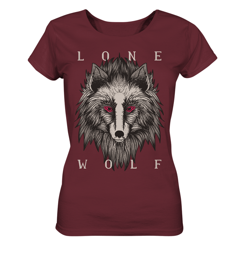 Lone Wolf - Ladies Organic Shirt - Objectzz