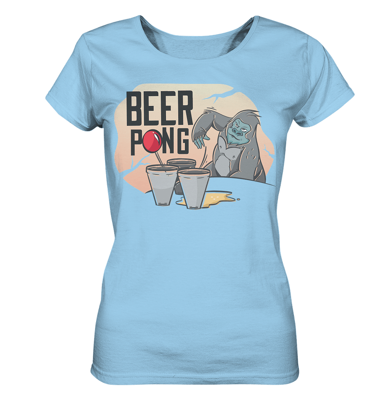 Beer Pong - Ladies Organic Shirt - Objectzz