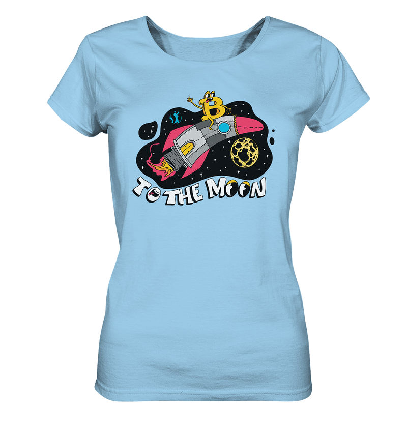 to the moon - Ladies Organic Shirt - Objectzz