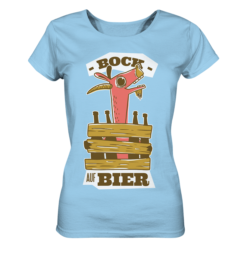 Bock auf Bier - Ladies Organic Shirt - Objectzz