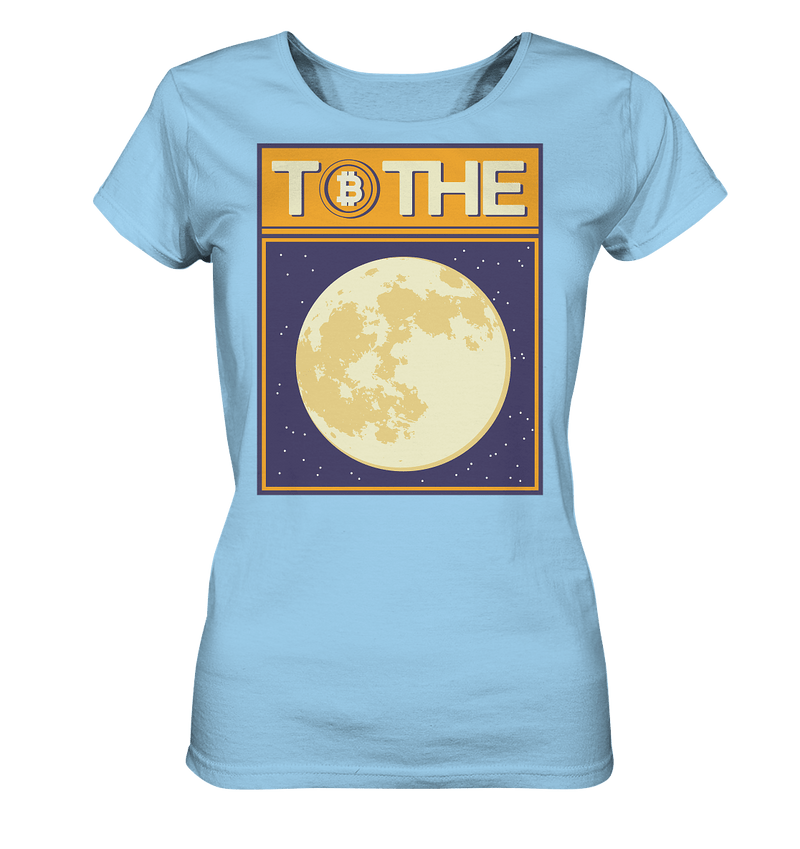 to the Moon - Ladies Organic Shirt - Objectzz