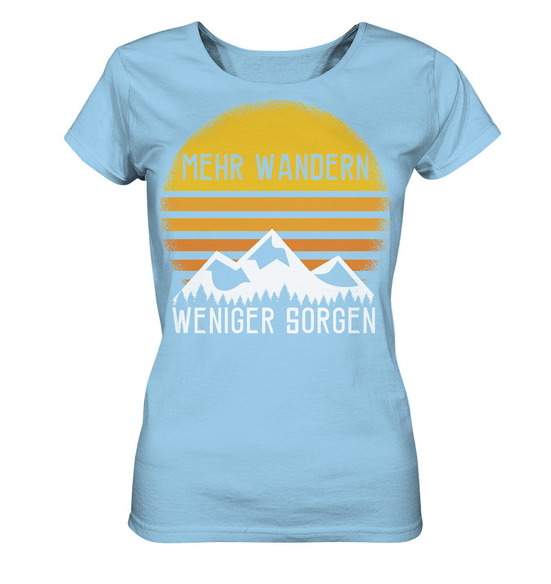 Mehr Wandern - Ladies Organic Shirt - Objectzz