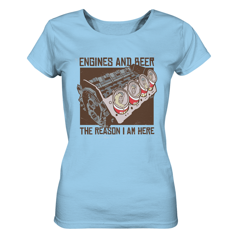 Engines and Bier - Ladies Organic Shirt - Objectzz