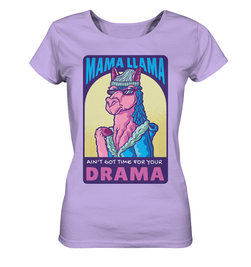 Mama Lama - Ladies Organic Shirt, 100 % Bio-Baumwolle - Objectzz