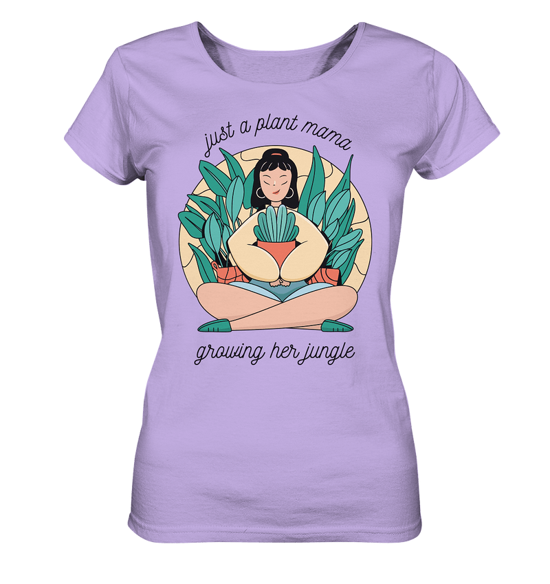 plant Mama - Ladies Organic Shirt, 100 % Bio-Baumwolle - Objectzz