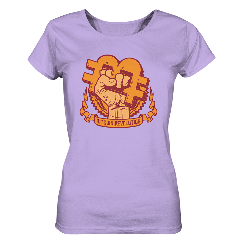 Bitcoin Revolution - Ladies Organic Shirt - Objectzz