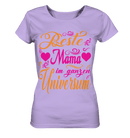 Beste Mama im Universum - Ladies Organic Shirt, 100 % Bio-Baumwolle - Objectzz