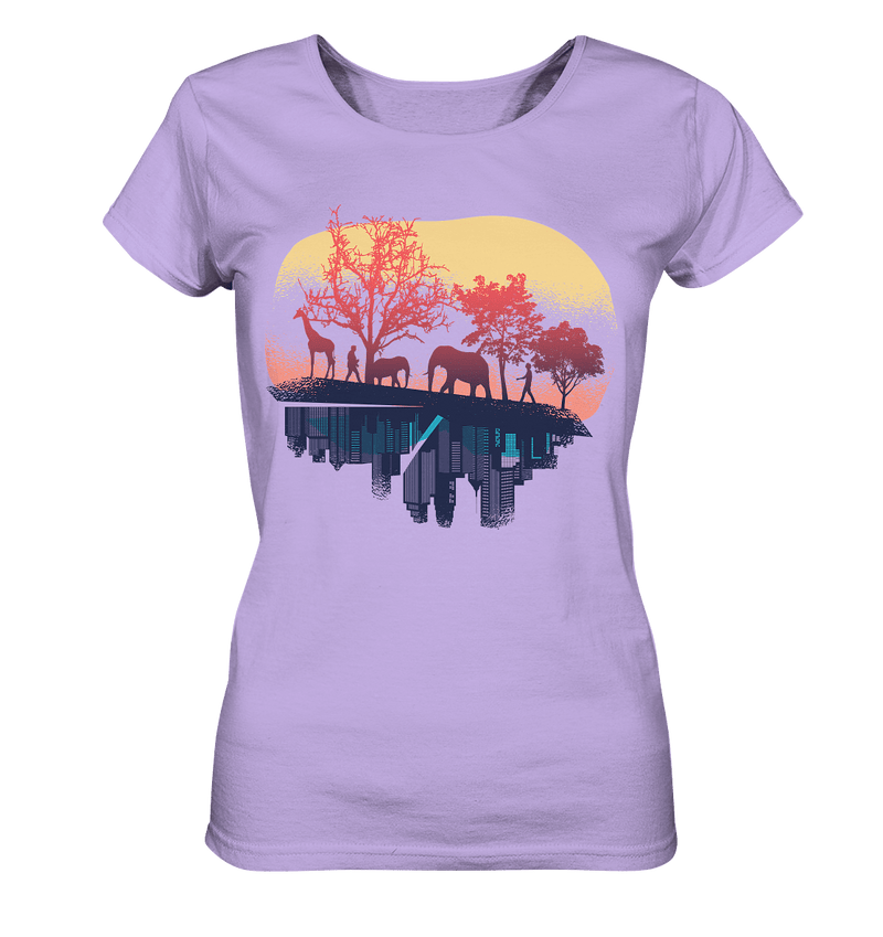 Nature city - Ladies Organic Shirt - Objectzz