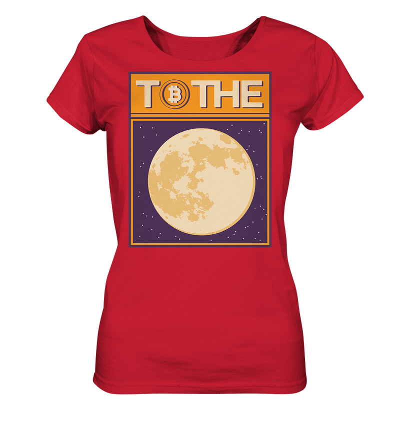 to the Moon - Ladies Organic Shirt - Objectzz