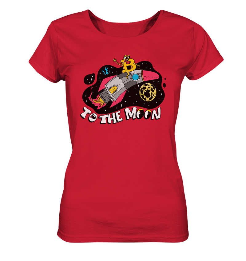 to the moon - Ladies Organic Shirt - Objectzz