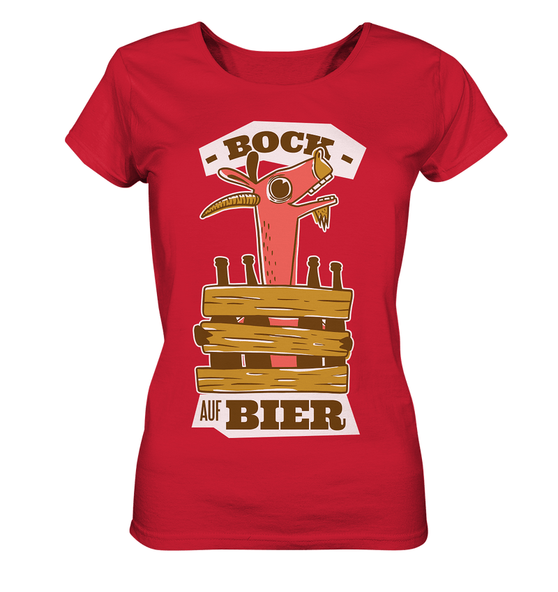 Bock auf Bier - Ladies Organic Shirt - Objectzz