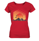 Sonnenuntergang Berge - Ladies Organic Shirt - Objectzz