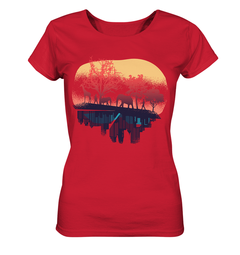 Nature city - Ladies Organic Shirt - Objectzz