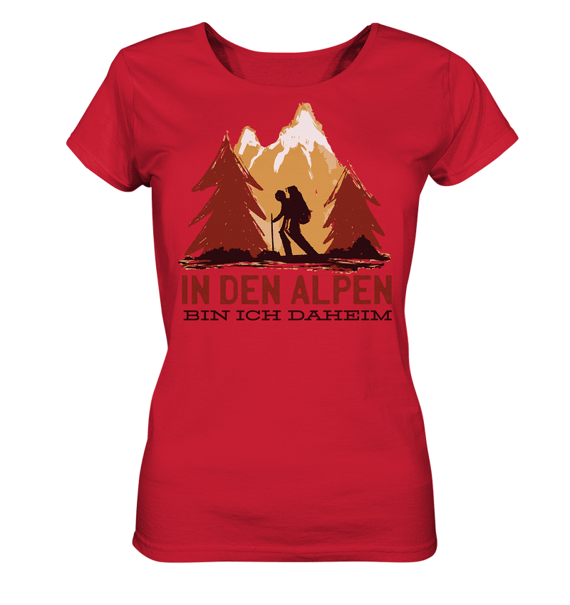 In den Alpen - Ladies Organic Shirt - Objectzz