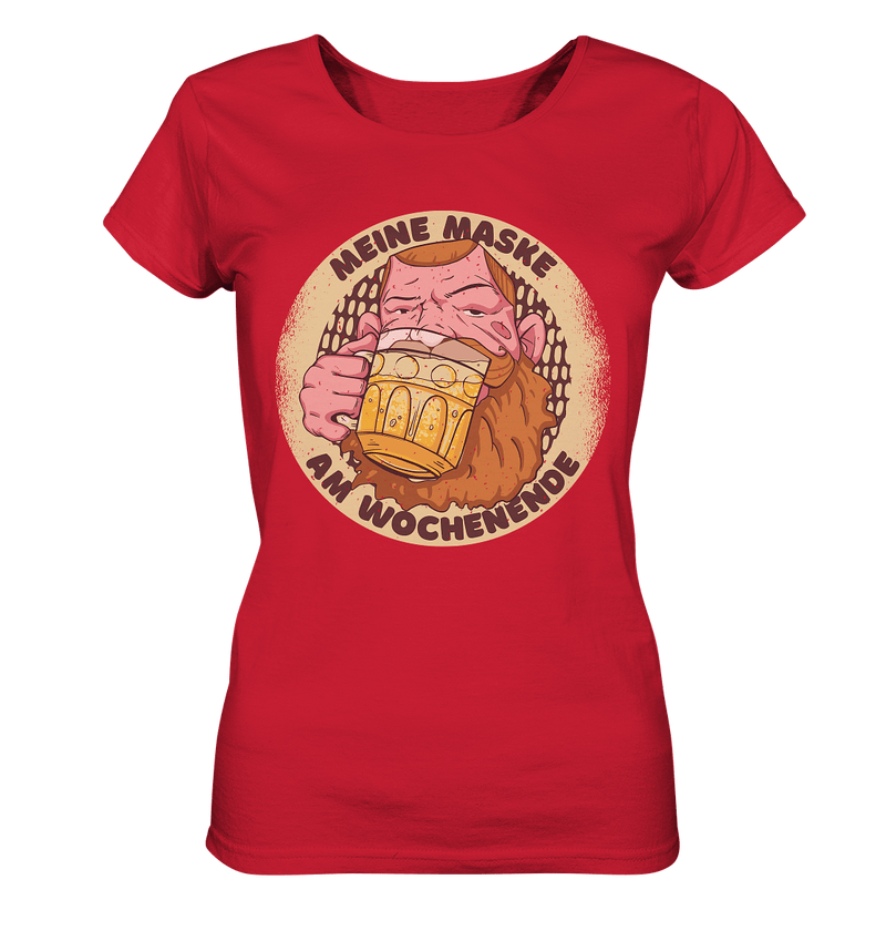 Meine Maske - Ladies Organic Shirt - Objectzz