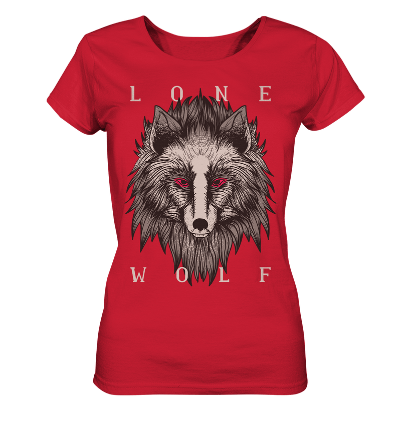 Lone Wolf - Ladies Organic Shirt - Objectzz