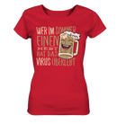 Virus Bier - Ladies Organic Shirt - Objectzz