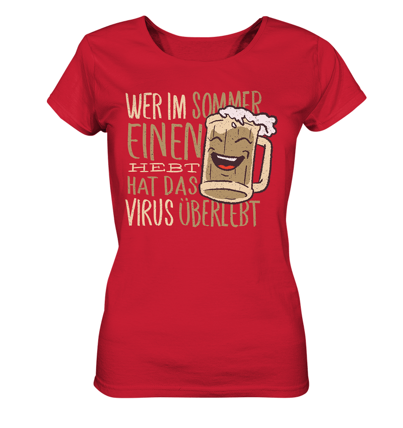 Virus Bier - Ladies Organic Shirt - Objectzz