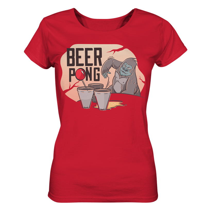 Beer Pong - Ladies Organic Shirt - Objectzz