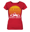 Mehr Wandern - Ladies Organic Shirt - Objectzz