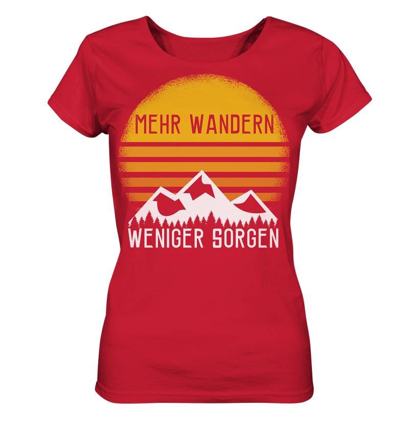 Mehr Wandern - Ladies Organic Shirt - Objectzz