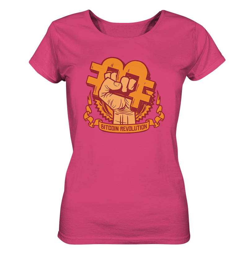 Bitcoin Revolution - Ladies Organic Shirt - Objectzz