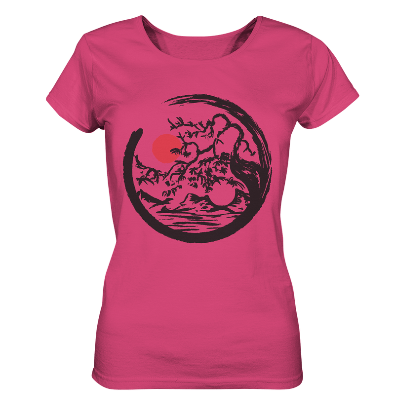 Yin Yan shirt - Ladies Organic Shirt - Objectzz