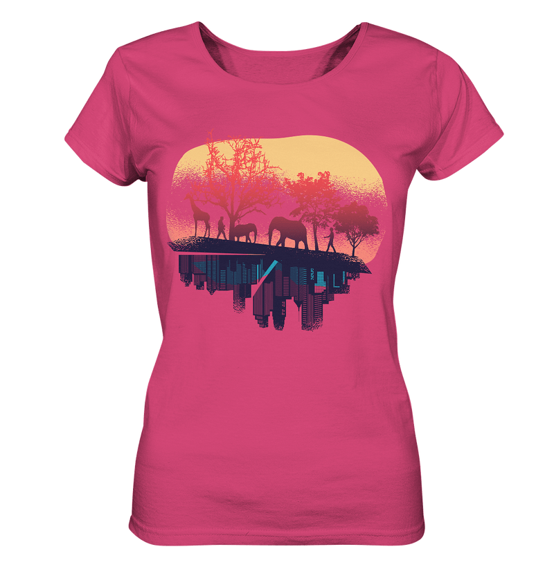 Nature city - Ladies Organic Shirt - Objectzz