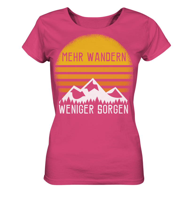 Mehr Wandern - Ladies Organic Shirt - Objectzz