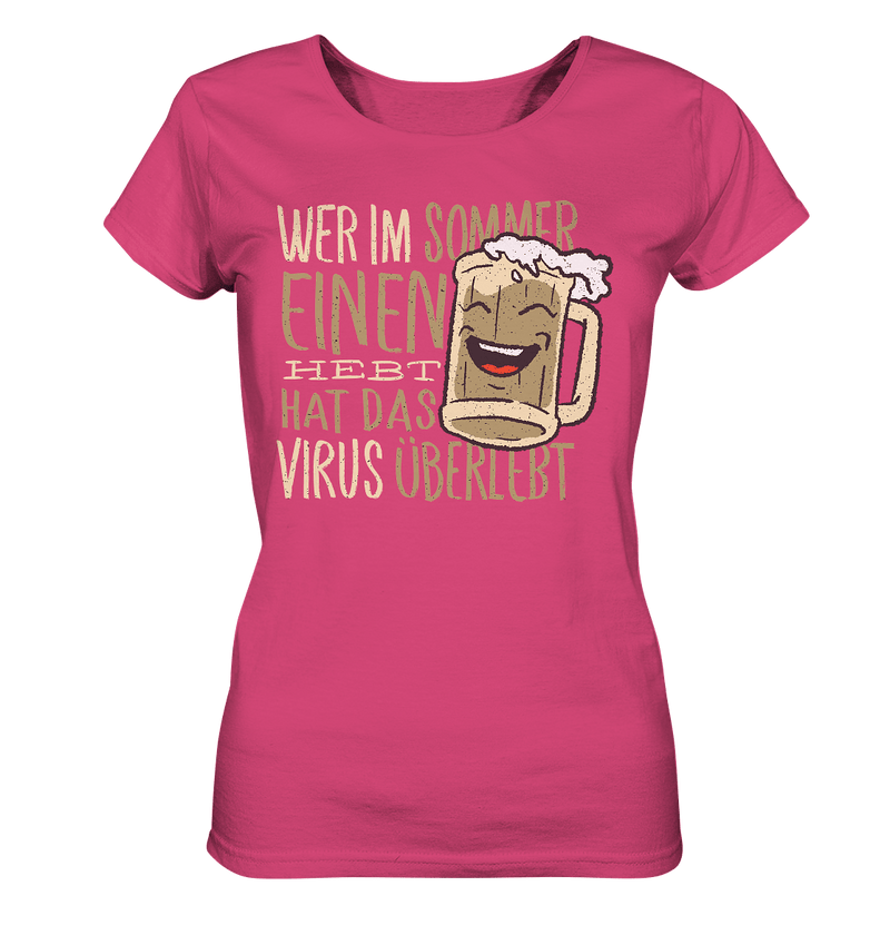 Virus Bier - Ladies Organic Shirt - Objectzz