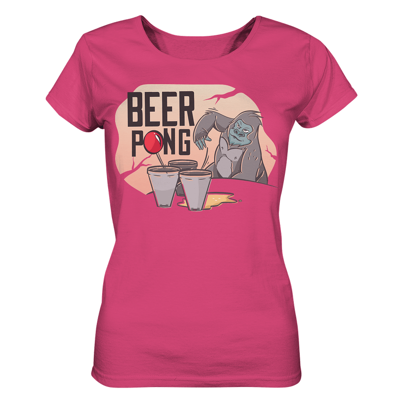 Beer Pong - Ladies Organic Shirt - Objectzz