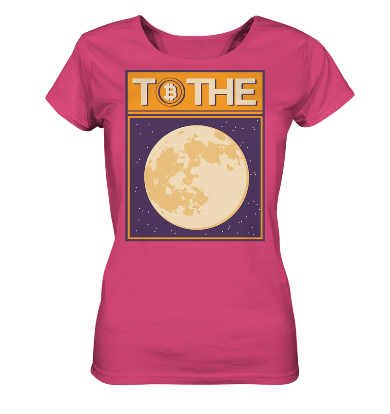 To the Moon - Ladies Organic Shirt, 100 % Bio-Baumwolle - Objectzz