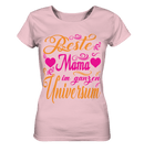 Beste Mama im Universum - Ladies Organic Shirt, 100 % Bio-Baumwolle - Objectzz