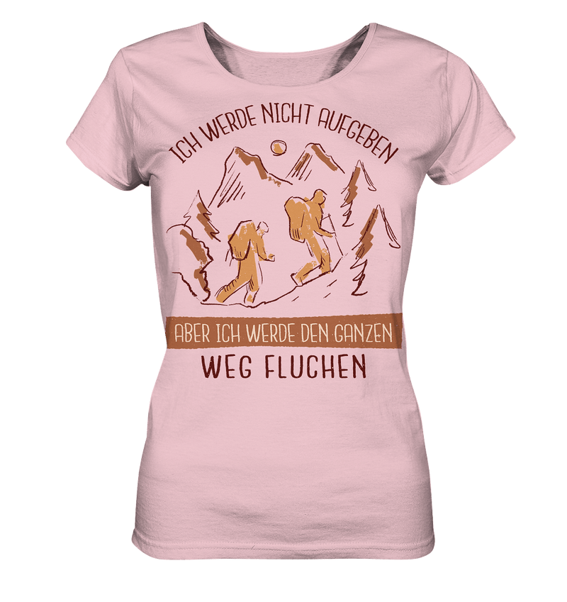 Wandern und Fluchen - Ladies Organic Shirt - Objectzz