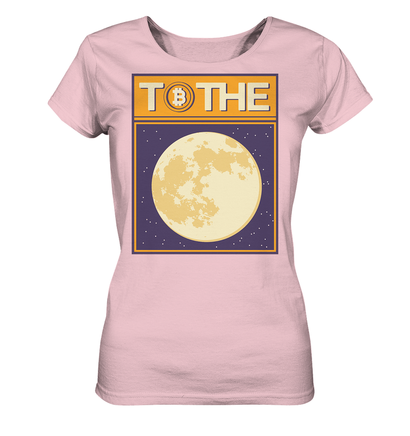 to the Moon - Ladies Organic Shirt - Objectzz