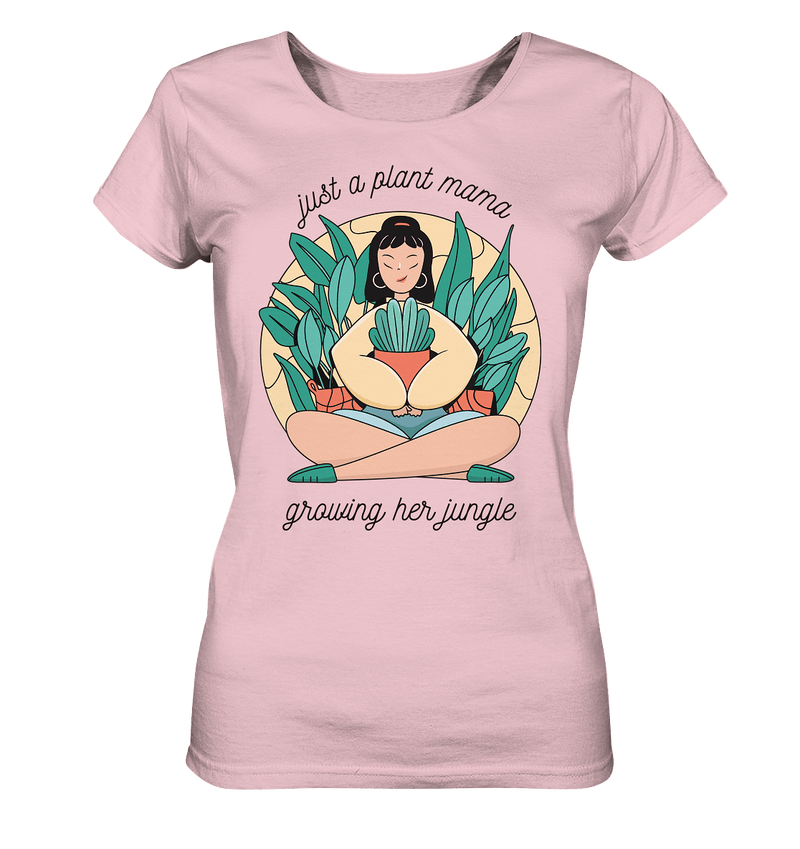 plant Mama - Ladies Organic Shirt, 100 % Bio-Baumwolle - Objectzz