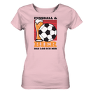 Fußball und Bier - Ladies Organic Shirt - Objectzz