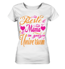 Beste Mama im Universum - Ladies Organic Shirt, 100 % Bio-Baumwolle - Objectzz