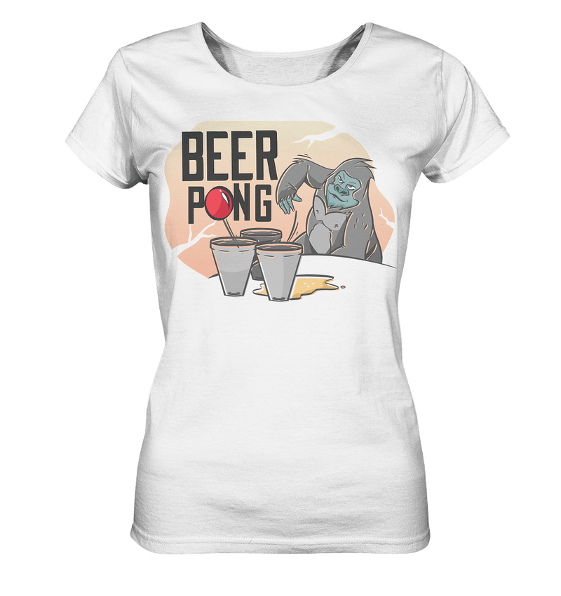 Beer Pong - Ladies Organic Shirt - Objectzz