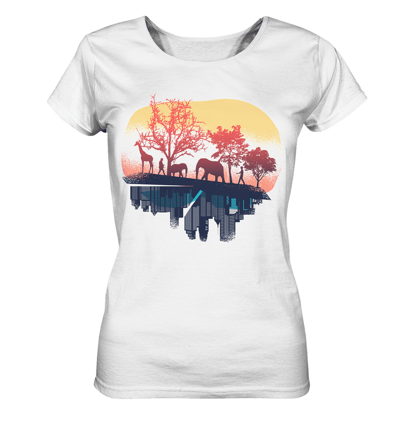 Nature city - Ladies Organic Shirt - Objectzz