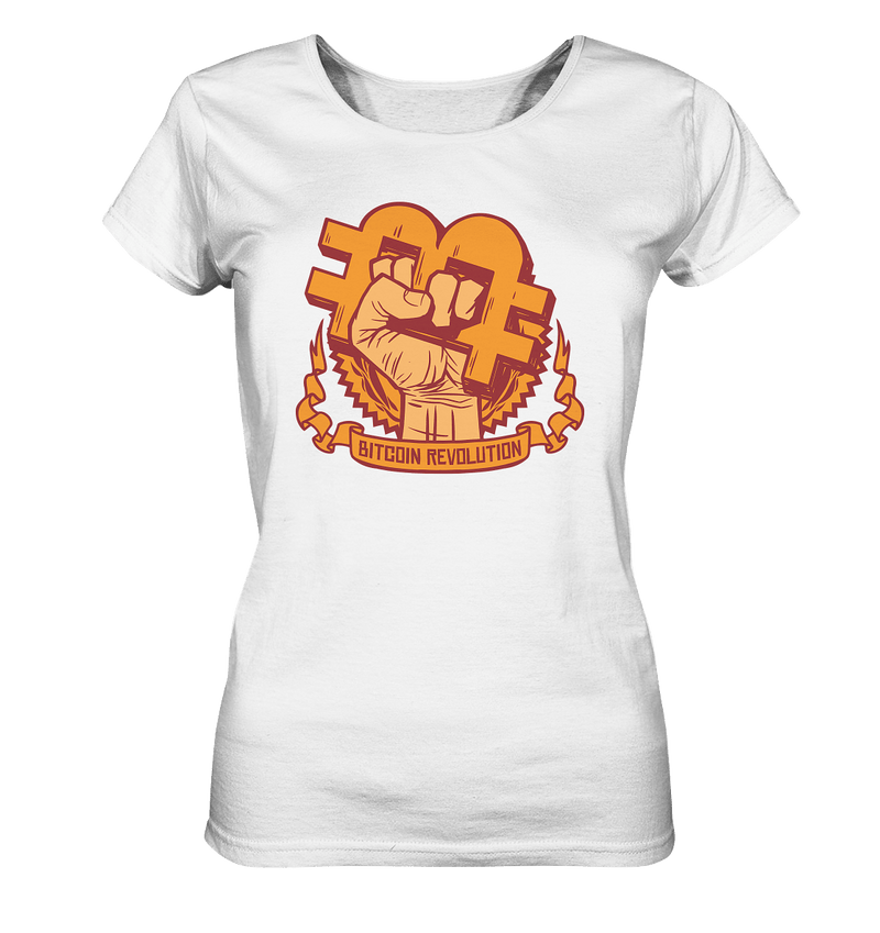 Bitcoin Revolution - Ladies Organic Shirt - Objectzz