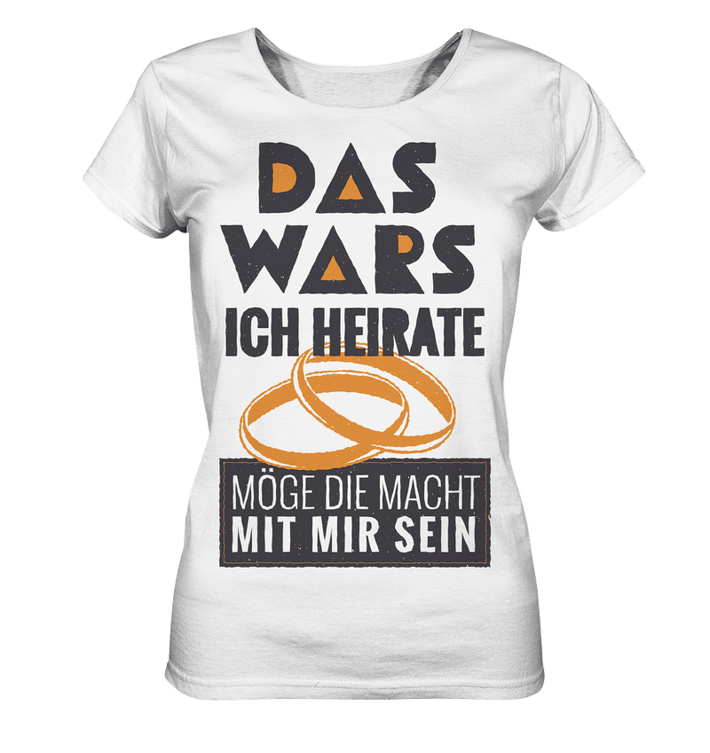 Das Wars - Ladies Organic Shirt - Objectzz