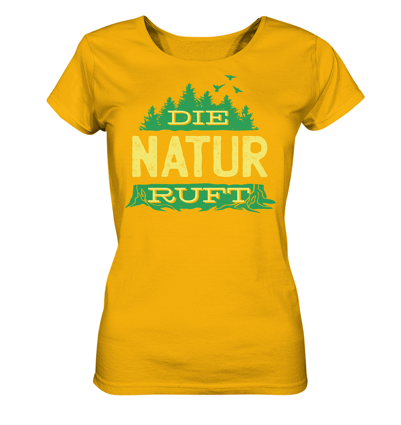 Die Natur ruft - Ladies Organic Shirt - Objectzz