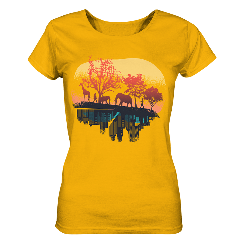 Nature city - Ladies Organic Shirt - Objectzz