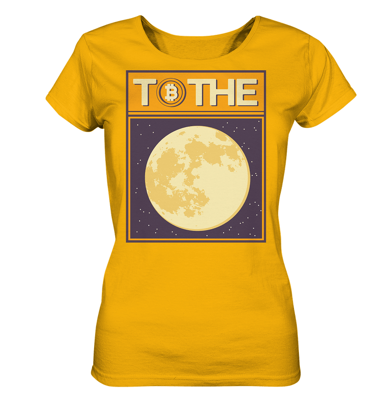 to the Moon - Ladies Organic Shirt - Objectzz